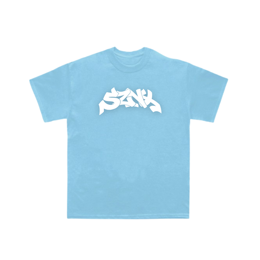 SZNX - BARCODE T-SHIRT BABY BLUE